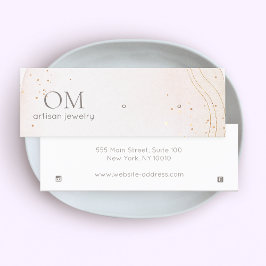 ソフト抽象芸術水彩表示ホルダーB スキニー名刺