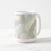 ソフト抽象芸術波マグ15オズ コーヒーマグカップ (正面右)