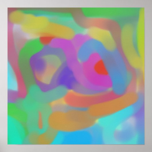 ソフト抽象芸術 ポスター (正面)