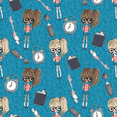 ソフト新学期フリーストレンディー小さな女の子 フリースブランケット