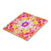 ソフト春パステル絞り染めパターン タイル (側面)