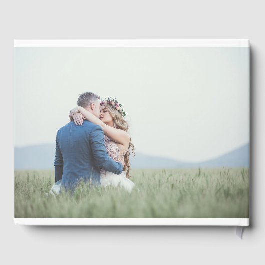 ソフト春結婚フローラズゲストブック ゲストブック (裏面)