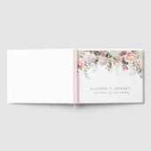 ソフト春結婚フローラズゲストブック ゲストブック (全面)