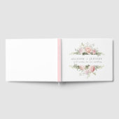 ソフト春結婚フローラズゲストブック ゲストブック (全面)