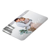 ソフト書道Save the Date Photo Magnet マグネット (左側)