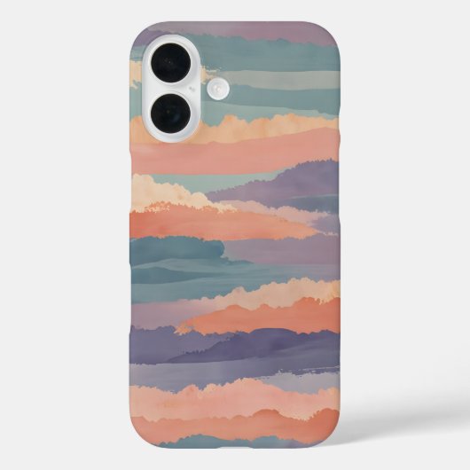 ソフト水平波 Case-Mate iPhoneケース (裏面)