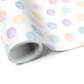 ソフト水玉模様 – 任意大事な行事 ラッピングペーパー (ロールコーナー)