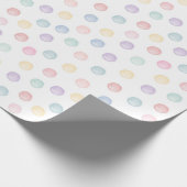 ソフト水玉模様 – 任意大事な行事 ラッピングペーパー (角)
