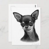 ソフト注視炭スケッチ ポストカード (正面/裏面)