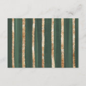 ソフト秋パンプキンボタニカル離れおむつラッフル エンクロージャーカード (裏面)