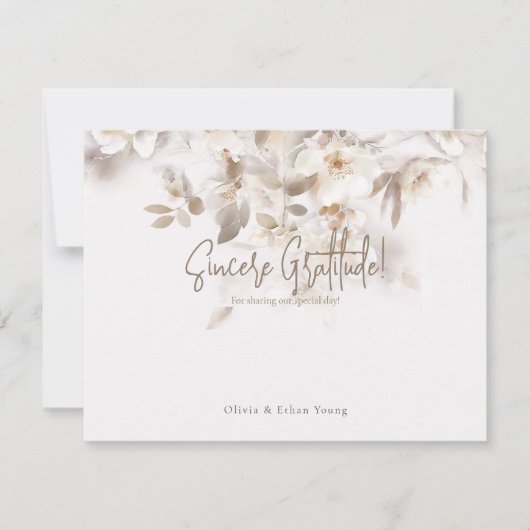 ソフト紅葉ありがとう サンキューカード (正面)