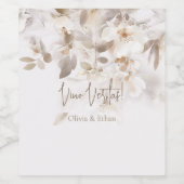 ソフト紅葉ズ結婚ヴィノベリタスワインボトル ワインラベル (シングルラベル)