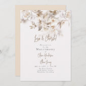 ソフト紅葉結婚ズ 招待状 (正面/裏面)