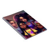 ソフト紙カバーらせん手帳 – 友だち ノートブック (右側)