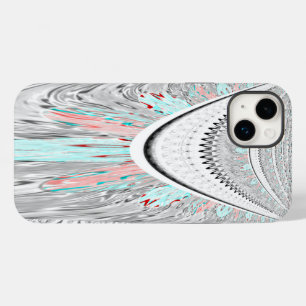 ソフト素晴らしシアン色ベクトルイラストレーション Case-Mate iPhone 14 PLUSケース