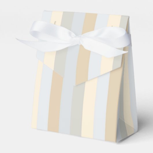 ソフト色灰色の縦ストライプ線パターン フェイバーボックス (正面サイド)