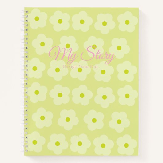 ソフト色相開花 ノートブック (正面)