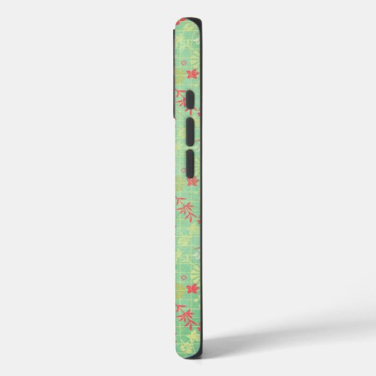 ソフト花模様 Case-Mate iPhoneケース (裏面 / 左)