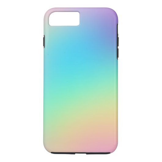 ソフト角柱状パステルグラデーション Case-Mate iPhoneケース (裏面)