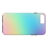 ソフト角柱状パステルグラデーション Case-Mate iPhoneケース (裏面(横))