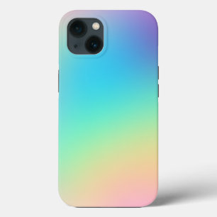 ソフト角柱状パステルグラデーション iPhone 13ケース