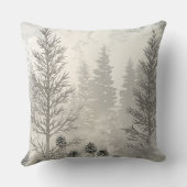 ソフト赤面ウィンターワンダーランドピロー クッション (裏面)