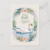 ソフト赤面スワンプリンセスおむつラッフル エンクロージャーカード (正面)