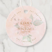 ソフト赤面バラありがとうV2 ID828 フェイバータグ (正面)