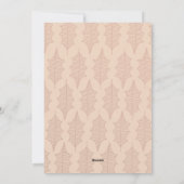 ソフト赤面バラピンククリスマス非常に結婚した写真 シーズンカード (裏面)