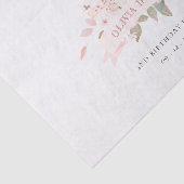 ソフト赤面フローラケーキキャンドル任意の年齢誕生日 薄葉紙 (詳細)