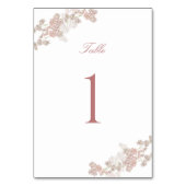 ソフト赤面フローラ結婚両面 テーブルナンバー (裏面)