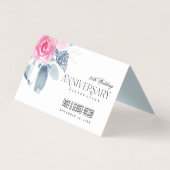 ソフト赤面ブルーフローラ25周年 (裏面)