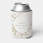 ソフト赤面メドウフローラリースブライダルシャワー 缶クーラー (缶裏面)