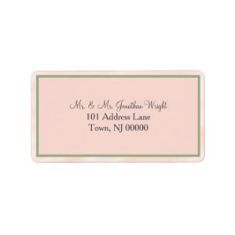 ソフト赤面結婚セージ住所 シール