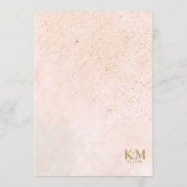 ソフト赤面結婚バラのメニューID828 メニュー (裏面)