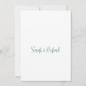 ソフト赤面結婚フローラ セーブザデート (裏面)