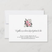 ソフト赤面結婚フローラ 出欠カード (裏面)