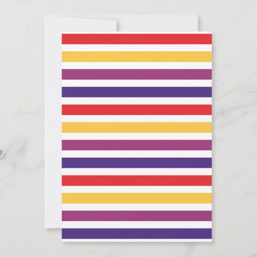 ソフト遊バウンス誕生日パーティーの招待 招待状 (裏面)