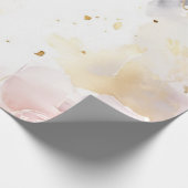 ソフト金ゴールドリーフエレガンス ラッピングペーパー (角)