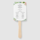 ソフト・グリーン結婚リーのファン計画 ハンドファン (裏面)