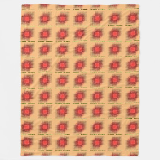 ソフト&コージーフリースブランケット |カスタマイズ可能なデザイン フリースブランケット (正面)