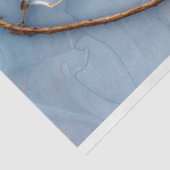 ソフト ブルー アンド ゴールド ボタニカル デコパージュ 薄葉紙 (詳細)