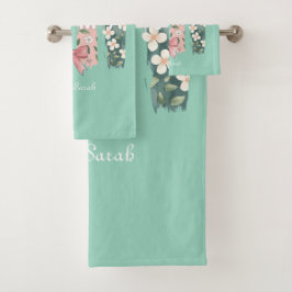 ソフト&マスタイリッシュマタオルセット – ギフパーソナライズされたト バスタオルセット