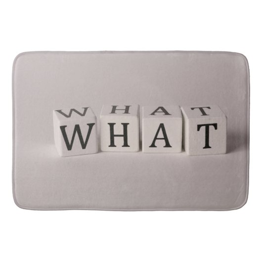 ソフト&吸収性浴用マット及びデザイン付よくはしゃぐき バスマット (正面)