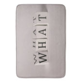 ソフト&吸収性浴用マット及びデザイン付よくはしゃぐき バスマット (正面縦)