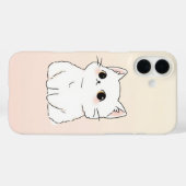 ソフト&猫好きスタイリッシュのiPhone 16ケース Case-Mate iPhoneケース (裏面 (横))