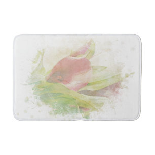 *~*ソフトAR12フローラCalla Lily Coral バスマット