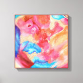 ソフトAS STONE抽象芸術パネルのウォールアート キャンバスプリント (正面)