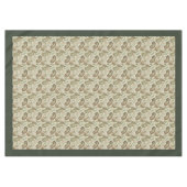 ソフトBohoテーブルクロス自然ペイズリーパターン テーブルクロス (正面(横))