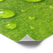 「ソフトTouch、静かドロップ」 ポスター (角)